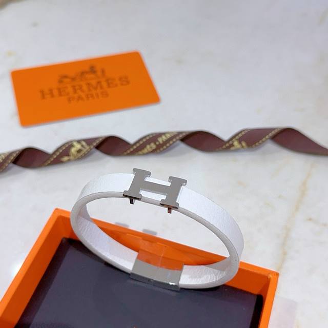 New Arrival: Herm S Leather Cord Bracelet Latest Model, Pure Handmade Leather Ma