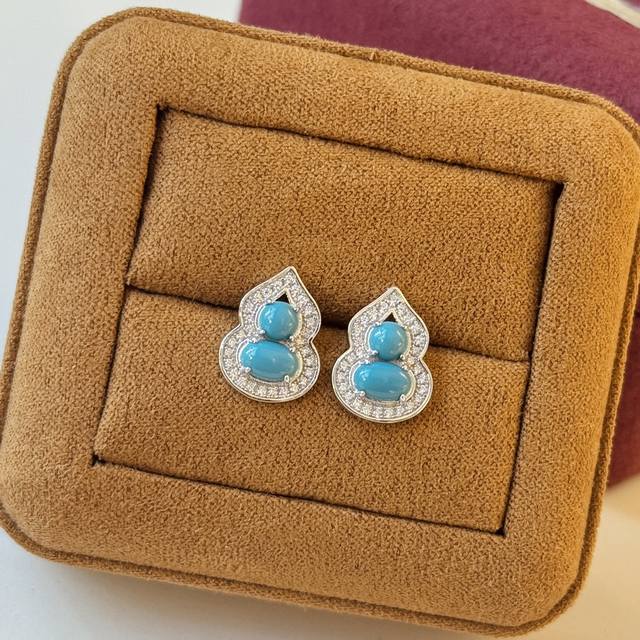 Earrings A5175 Chinese-Inspired Trend, Pure Silver High-End Custom-Made, This Ye