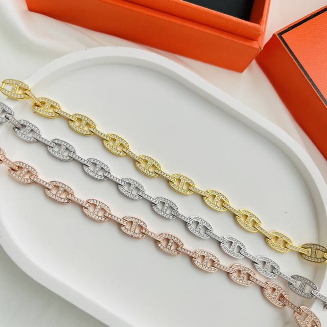 A4238 H-Brand Pig Nose New Luxury Pig Nose Bracelet Exclusive Custom-Made First