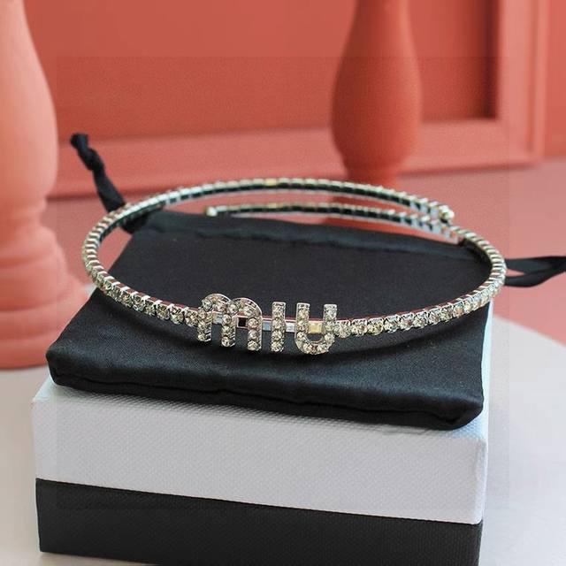 Miu Miu Letter Necklace, Perfect For Everyday Styling. Miu Miu's Full-Diamond De