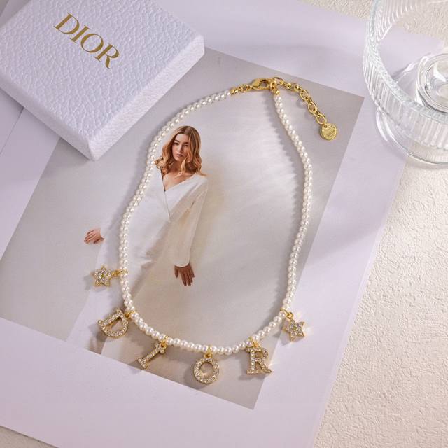Dior New Necklace From The Dior Counter Now Available Absolutely Stunning, Elega