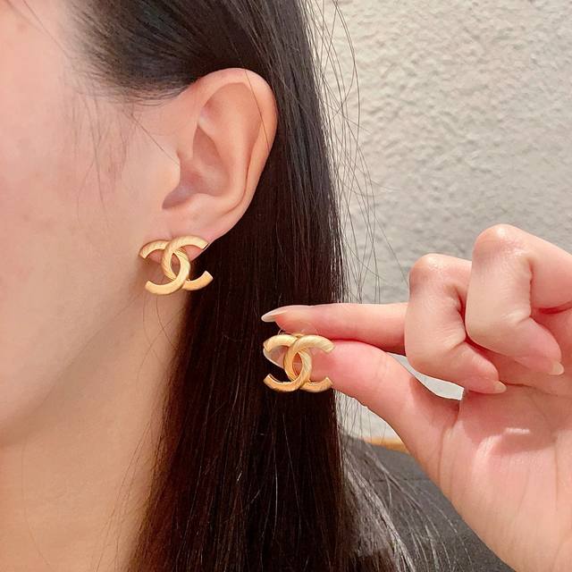 Chanel Vintage Earrings. The Classic Chanel Design Needs No Introduction Each Pi