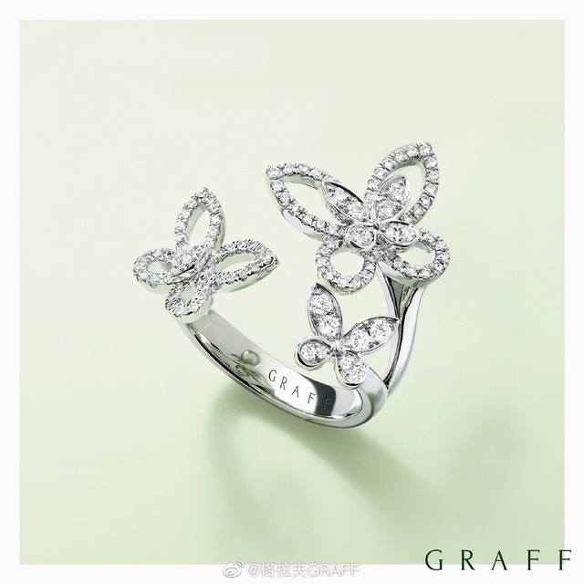Premium Edition Top-Tier Brand Graff Ring High-End Jewelry Custom-Made Imitation
