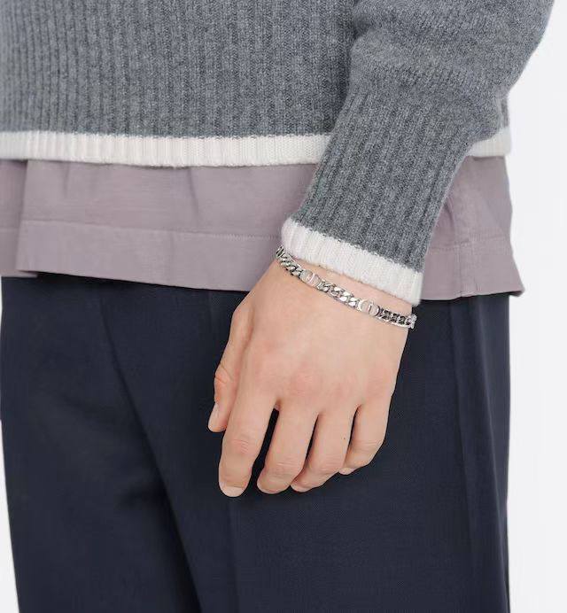 Dior Vintage Bracelet, Identical To The Store Version, Made Of Brass, Sweet And
