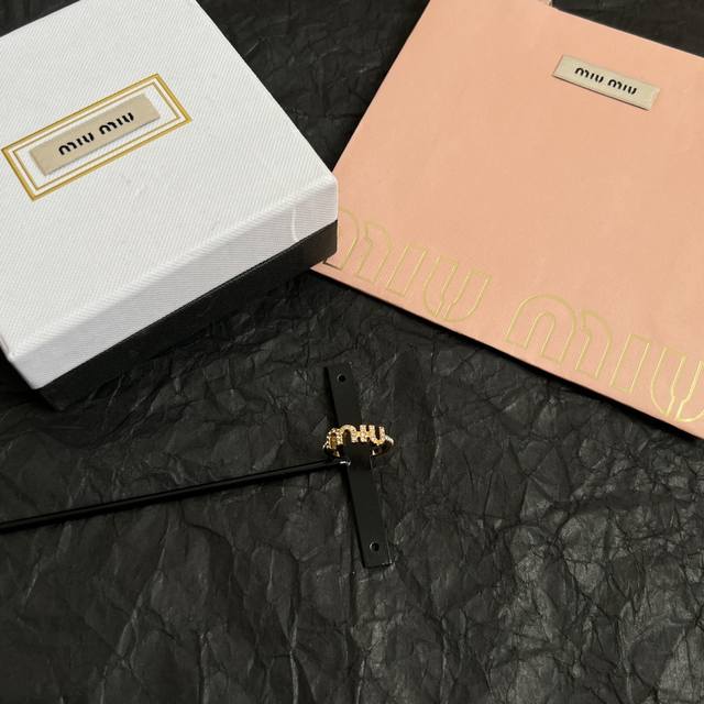 Miu Miu This Ring Is Exquisitely Designed, High-End, And Looks Stunning When Wor