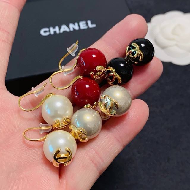 New Chanel Double C Small Simple New Year Red Cherry Red, Gray, Black, And White