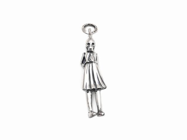 New Arrival Krosin Ch Miss Skull Pendant Necklace
