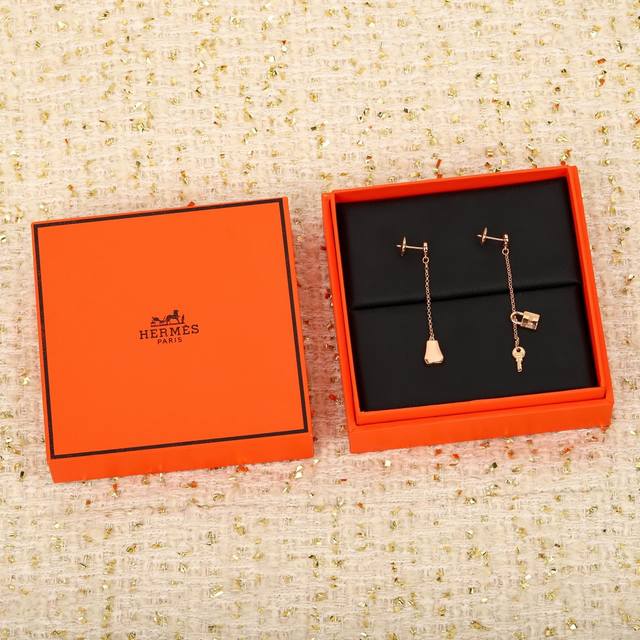 Our Kelly Clochette Earrings, Available In Custom-Made Genuine Gold And Diamonds