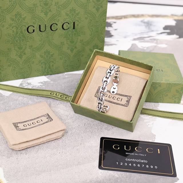 Valentine's Day Best Gift Necklace Gucci Bracelet, Suitable For Both Men And Wom