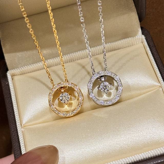 A5997 Cnc Pure Silver Version, Coco New Style, Circular Diamond Pattern, Single