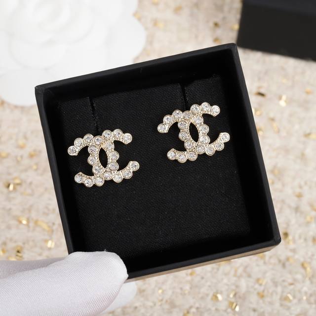 Our Product: Double C Stud Earrings. A Classic Design Available Every Season, Ea