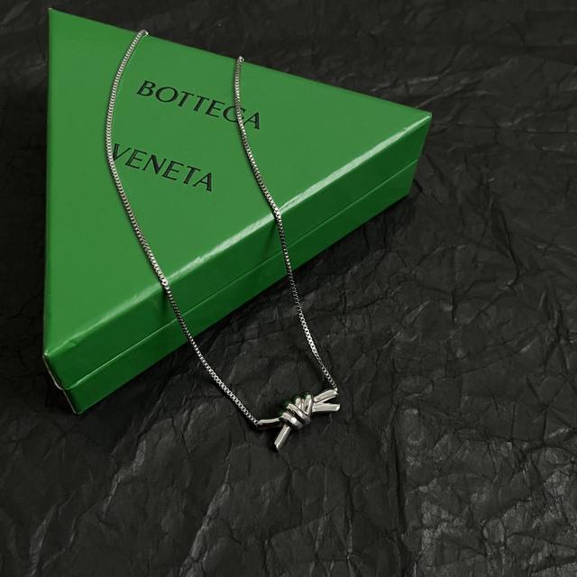 Bottega Veneta Bv Necklace: Metal-Inspired Design, Exceptionally Stunning. The O