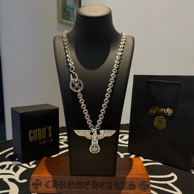 New Arrival Goro's Takahashi Gor Flying Eagle Pendant, Takahashi Classic Circula