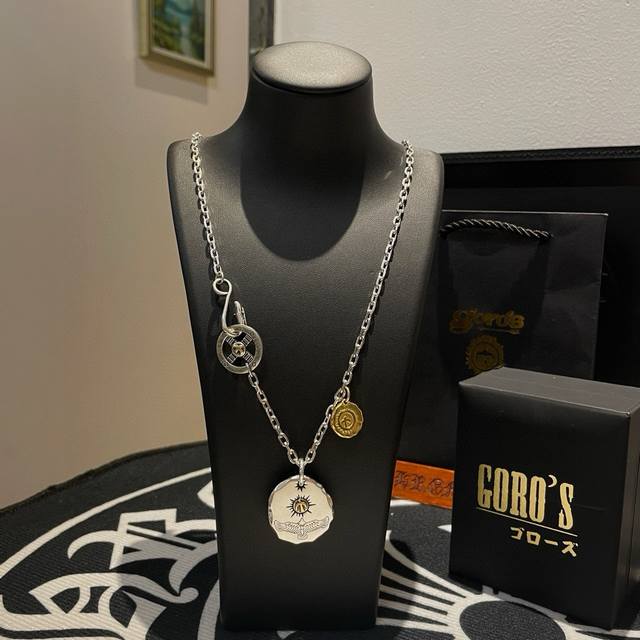 New Arrival Goro's Takahashi Gor Silver Eagle Pendant, Classic Takahashi Necklac