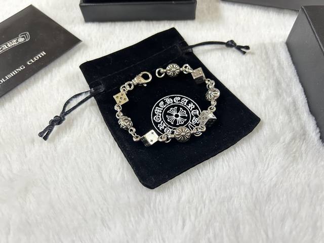 Chrome Hearts Dice Bracelet Length: 18-20-22 Cm