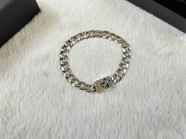 Chrome Hearts Cross Flower Plate Bracelet Length: 18-20-22 Cm