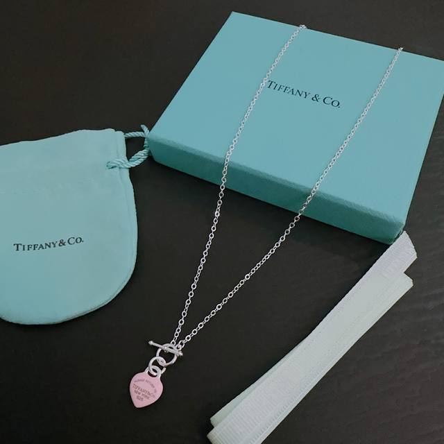 Authentic New Tiffany Necklace Tiffny&Co. Store-Quality Silver Version, Celebrit