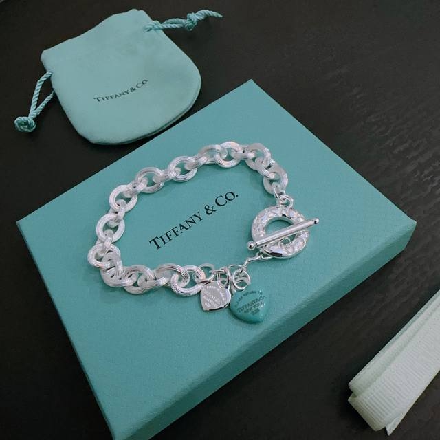 Authentic New Tiffany Bracelet Tiffny&Co. Store-Quality Silver Edition Celebrity