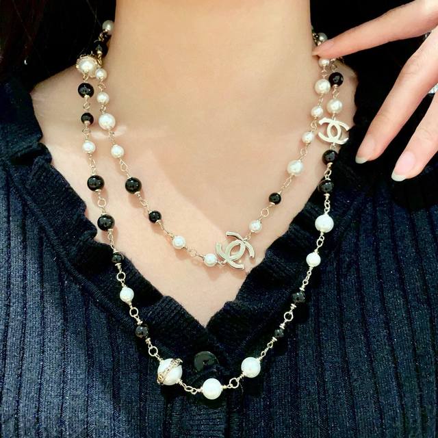 Chanel Vintage Letter Sweater Chain Necklace. Chanel's Designs Need No Introduct