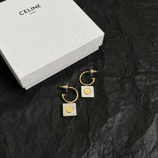 Celine Earrings A Timeless Symbol Of Minimalist Fashion, These Boldly Designed E