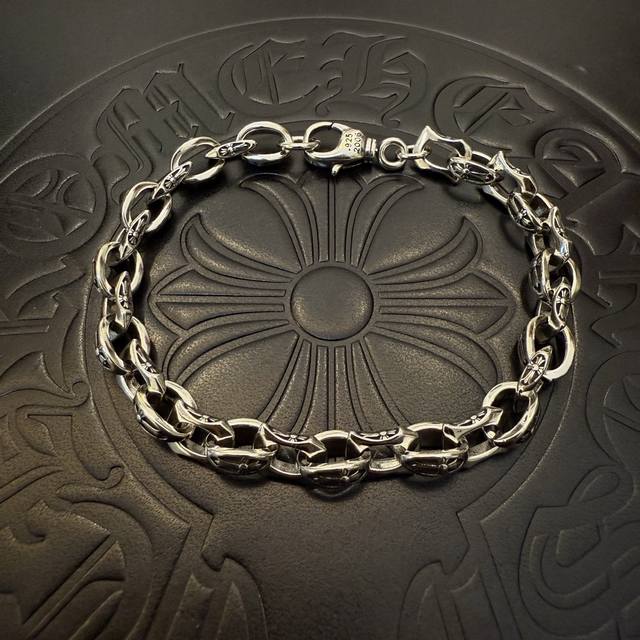New Arrival, Boutique Quality Chrome Hearts Classic Retro Cross Bracelet With Co