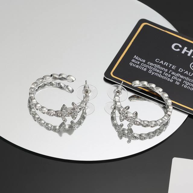 Chanel Circle Earrings Fashion Icon Chanel's Early Spring New Release, Featuring