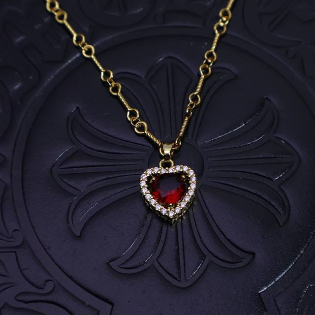 Ultra-Cool Chrome Hearts Necklace Absolutely Stunning! The Unique Design With Di