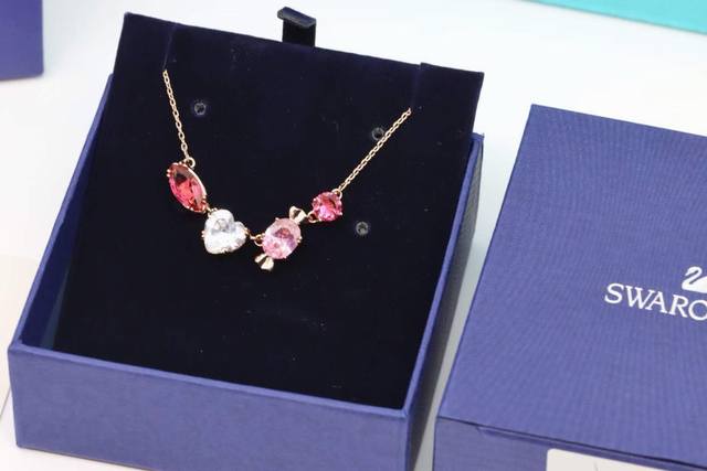 Swarovski Necklace Swarovski Sweet Candy Colorful Crystal Collar Necklace This P