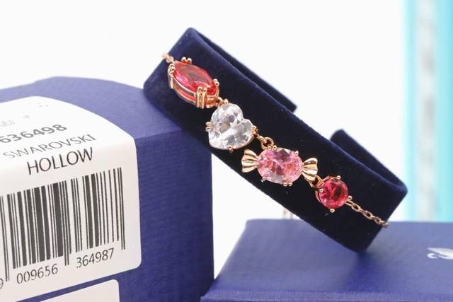 Swarovski Sweet Candy Colorful Crystal Pull-Out Bracelet This Pendant From The G