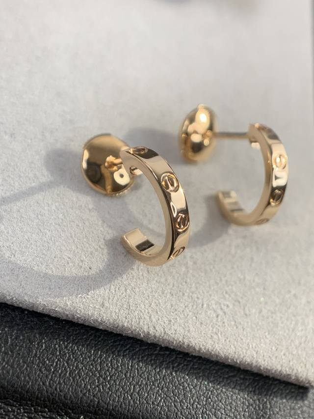 Classic Love Screw Earrings, Narrow Version, Suitable For Both Men And Women. Th