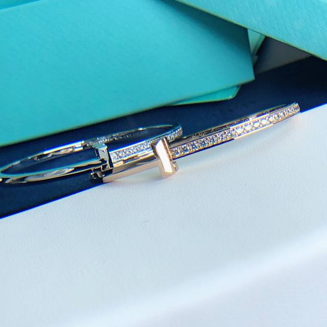 T1 Bracelet. The New T1 Narrow Diamond-Encrusted Bracelet Is Suitable For Wrist