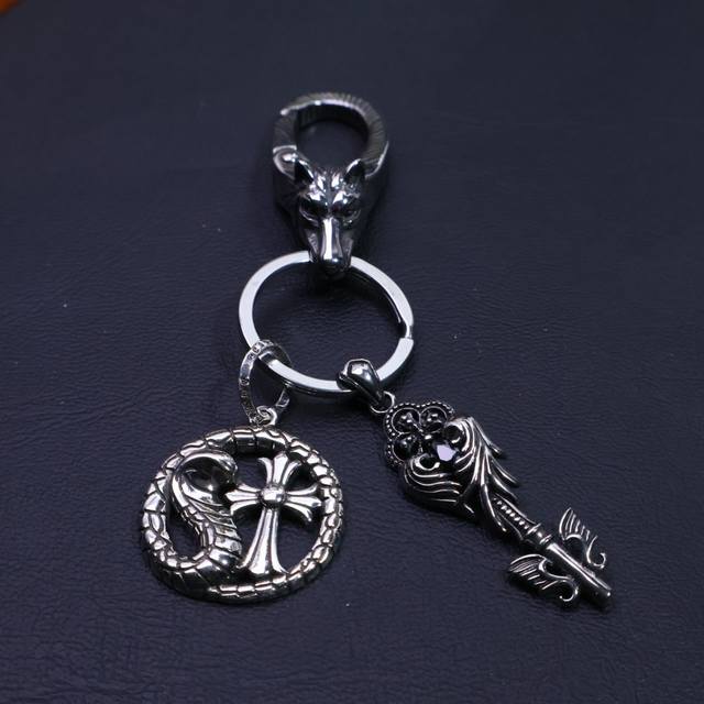 2025 Trend Recommendation] Chrome Hearts Keychain Pendant, Pants Bag Accessory.
