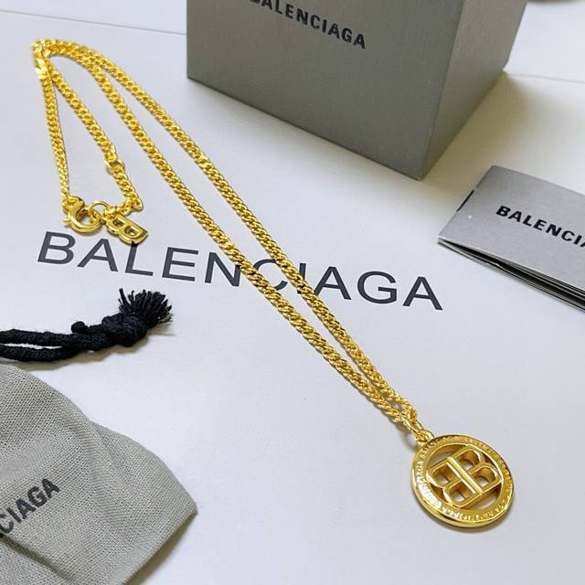 Authentic New Arrival Parisian House Necklace Balenciaga New Necklace, Identical