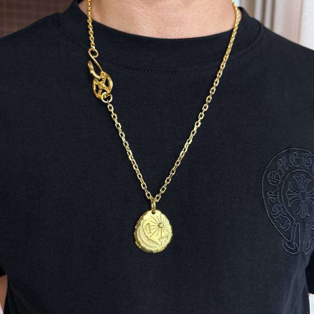 New Arrival Goro's Takahashi Gor Golden Silver Coin Pendant, Takahashi Classic N