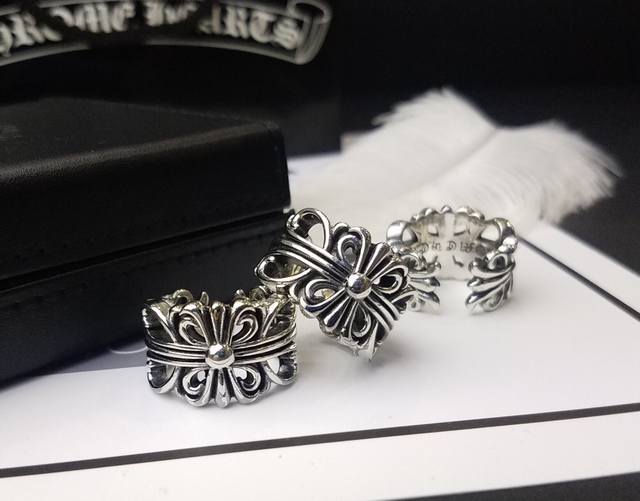 Chrome He Rts Cro Heart Ring ~ Authentic Mold #6 7 8 9 10 Sizes #Unisex, Suitabl