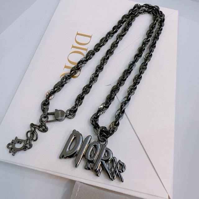 Dior New Arrival Dior Necklace Authentic Store-Quality New Design Retro Fashion