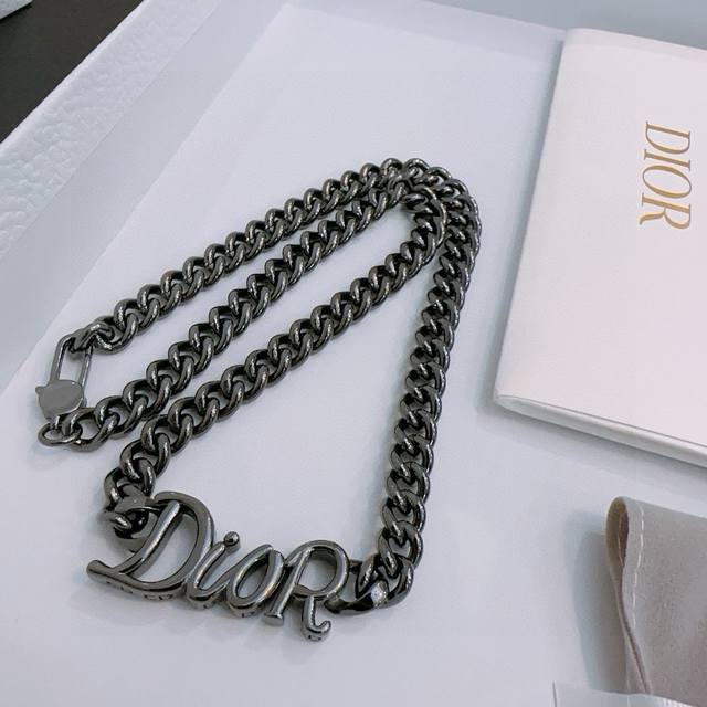 Dior New Arrival Dior Necklace Authentic Store-Level Quality, New Molded Retro F