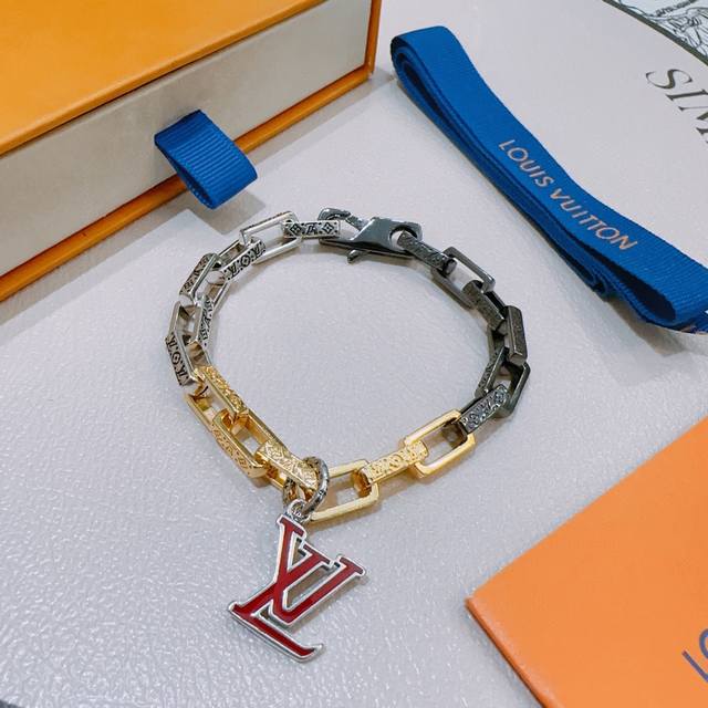 Authentic New High-Quality Louis Vuitton Lv Bracelet, Original Factory-Made, New