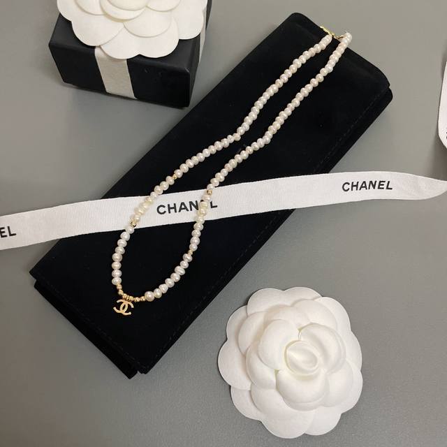 High-Quality, Details As Shown. Fragrant Natural Small Pearl Necklace Absolutely