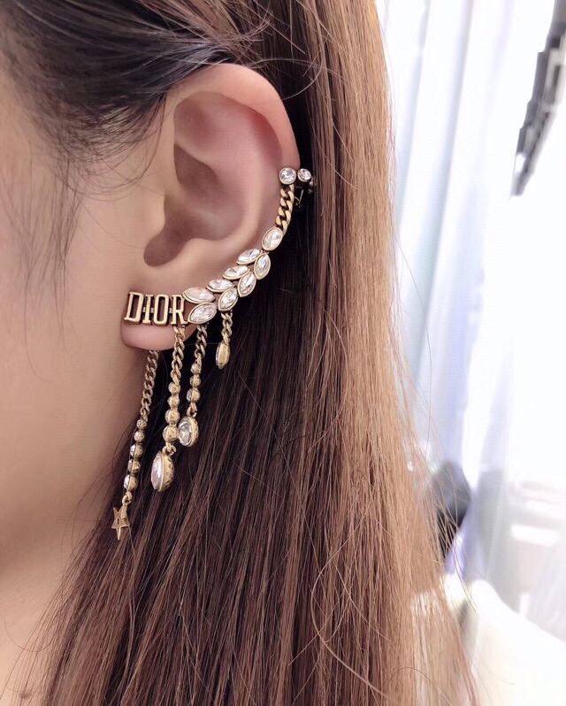 Code Ded0326 Diamond-Studded Version Available Dior Single Horse Eye Full Diamon