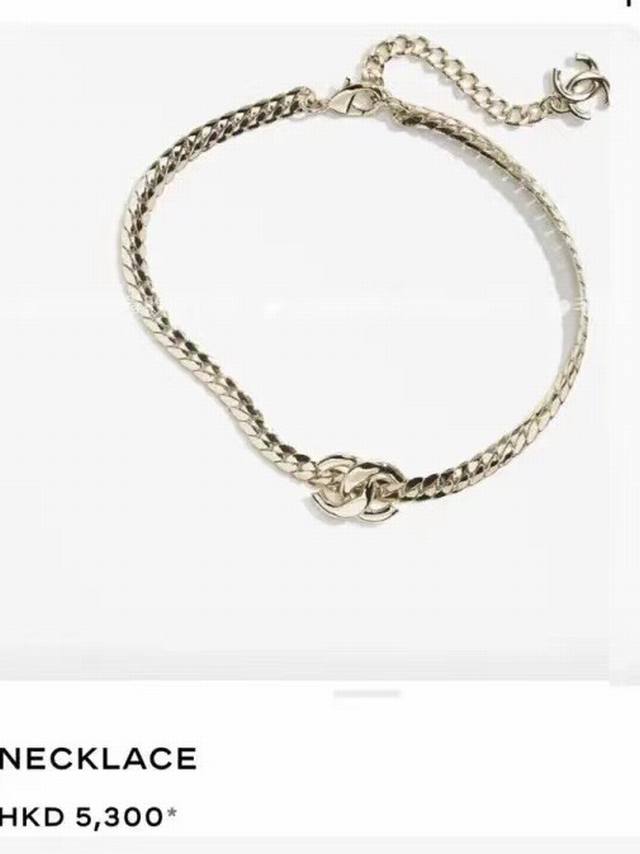 Chanel 25S Mirror Chain Double C Necklace Must-Have Series! The Silver Double C