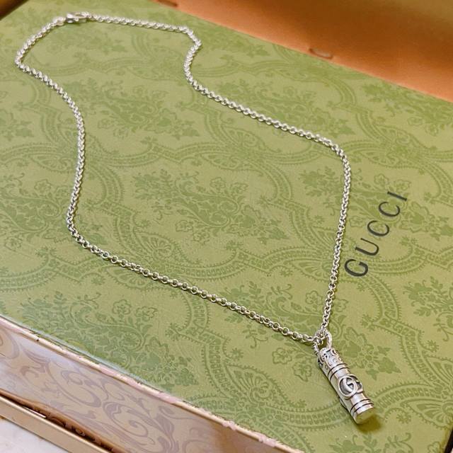 Gucci Necklace Latest Model With Higher-Grade Chain, Celebrity-Inspired Anger Fo
