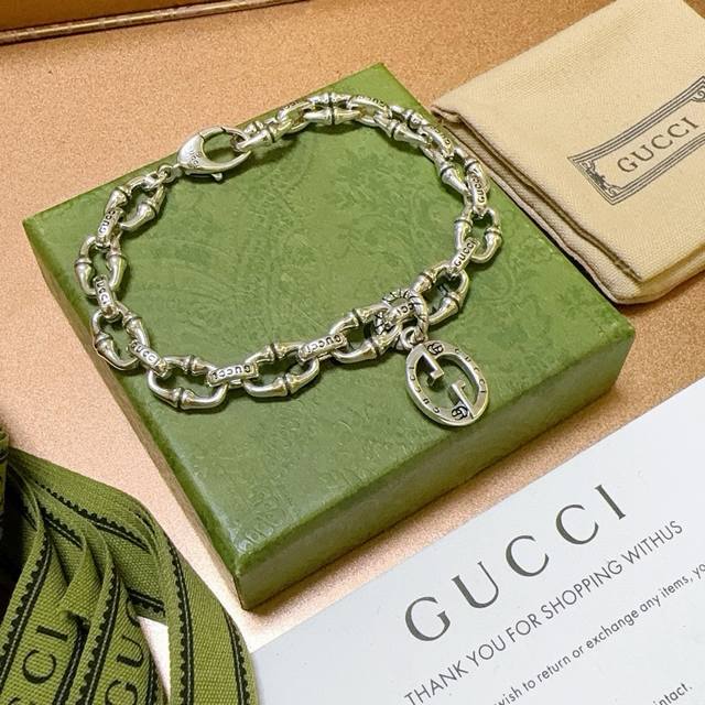 Latest Release: Gucci Classic Bracelet In The Latest Design. Exquisite In Both S
