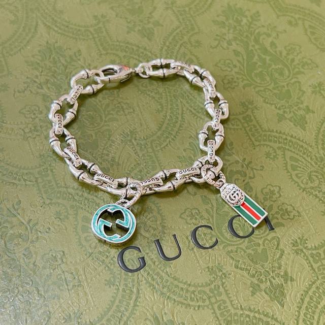 Latest Release: Gucci Classic Bracelet In The Latest Design. Exquisite In Both S