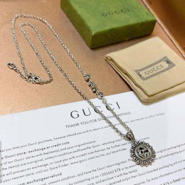 So Stylish! Gucci Necklace 2025 Latest Model With A Higher-Grade Chain, Celebrit