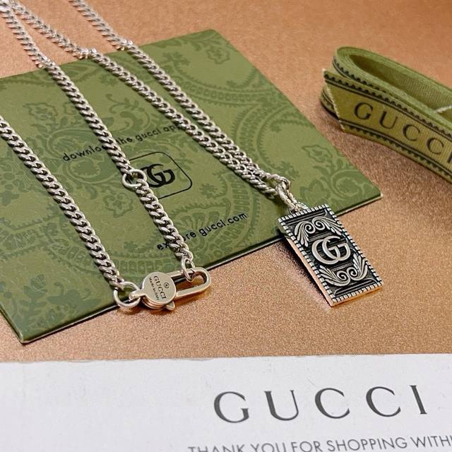 Gucci Necklace 2025 Latest Model With Higher-Grade Chain, Celebrity-Inspired Ang
