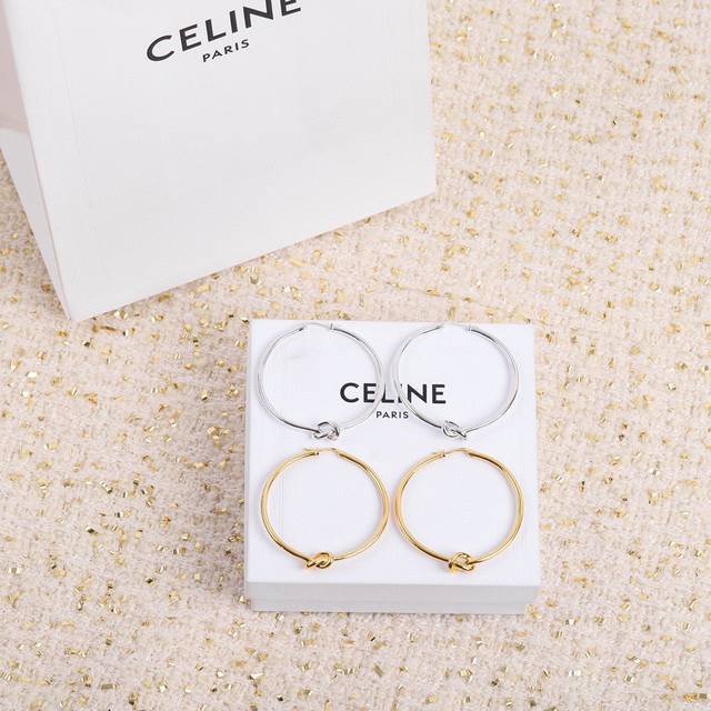 46 We Produce Ce1Ine Knot Earrings. The Same Style As Celi**'s Classic Knotted E