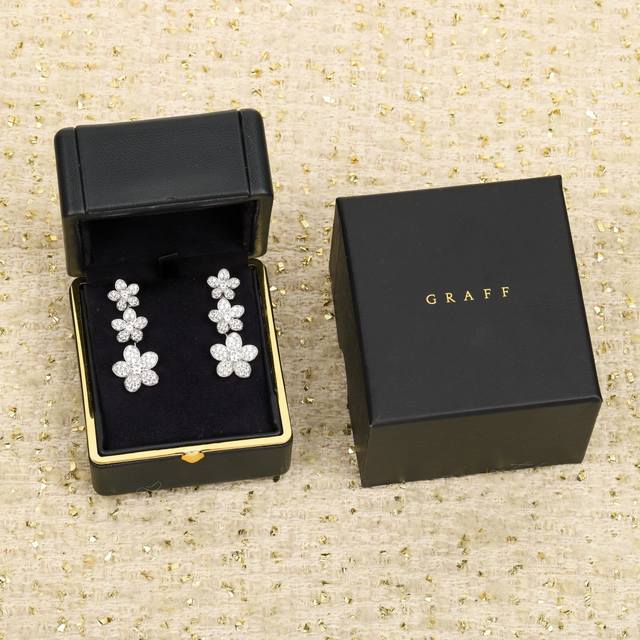 210073 We Offer The Wild Flower Diamond Flower Earrings, Available In Custom-Mad