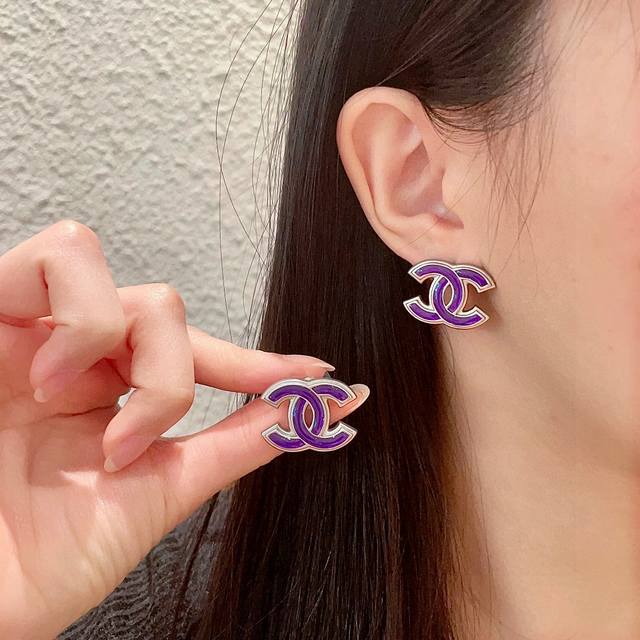 Chanel Classic Double C Earrings