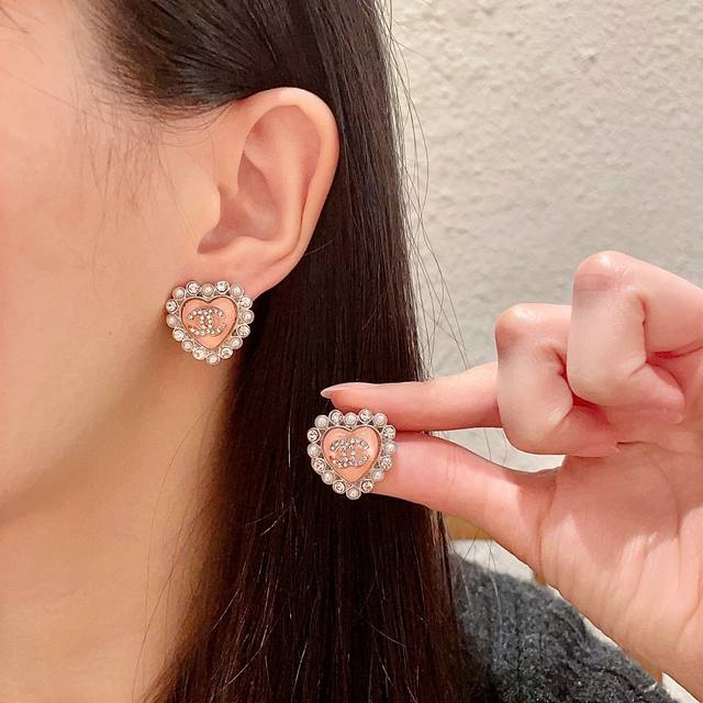 Chanel Vintage Double C Earrings With Original Logo Replica. Chanel's Classic De